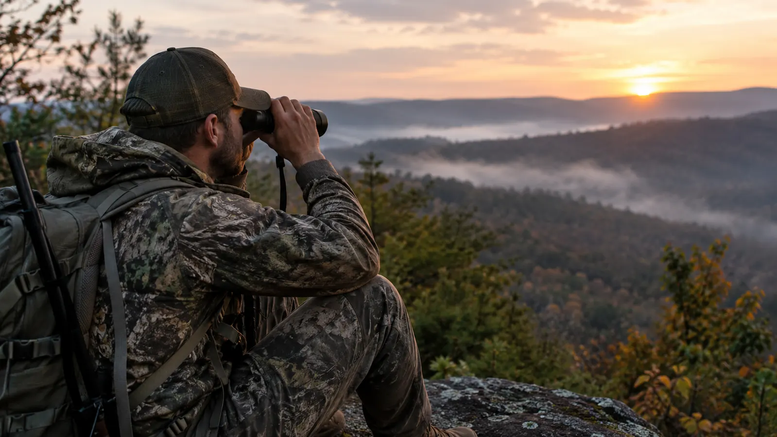 How to glass a turkey ridge with binoculars